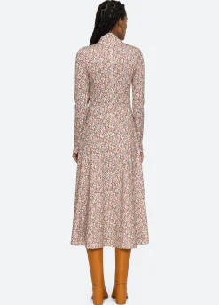 Sea New York Fernande L/S Dress Multi Outlet