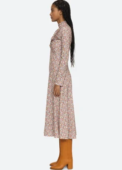 Sea New York Fernande L/S Dress Multi Outlet