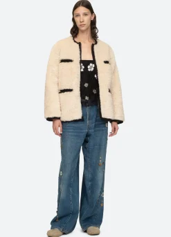 Sea New York Harper Parka Cream Discount