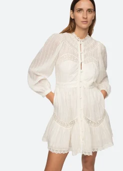 Sea New York Haven Dress Cream Sale