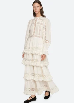 Sea New York Haven L/S Dress Cream Cheap