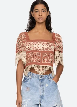 Sea New York Joah S/S Top Discount