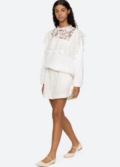 Sea New York Joah Sweatshirt White Shop