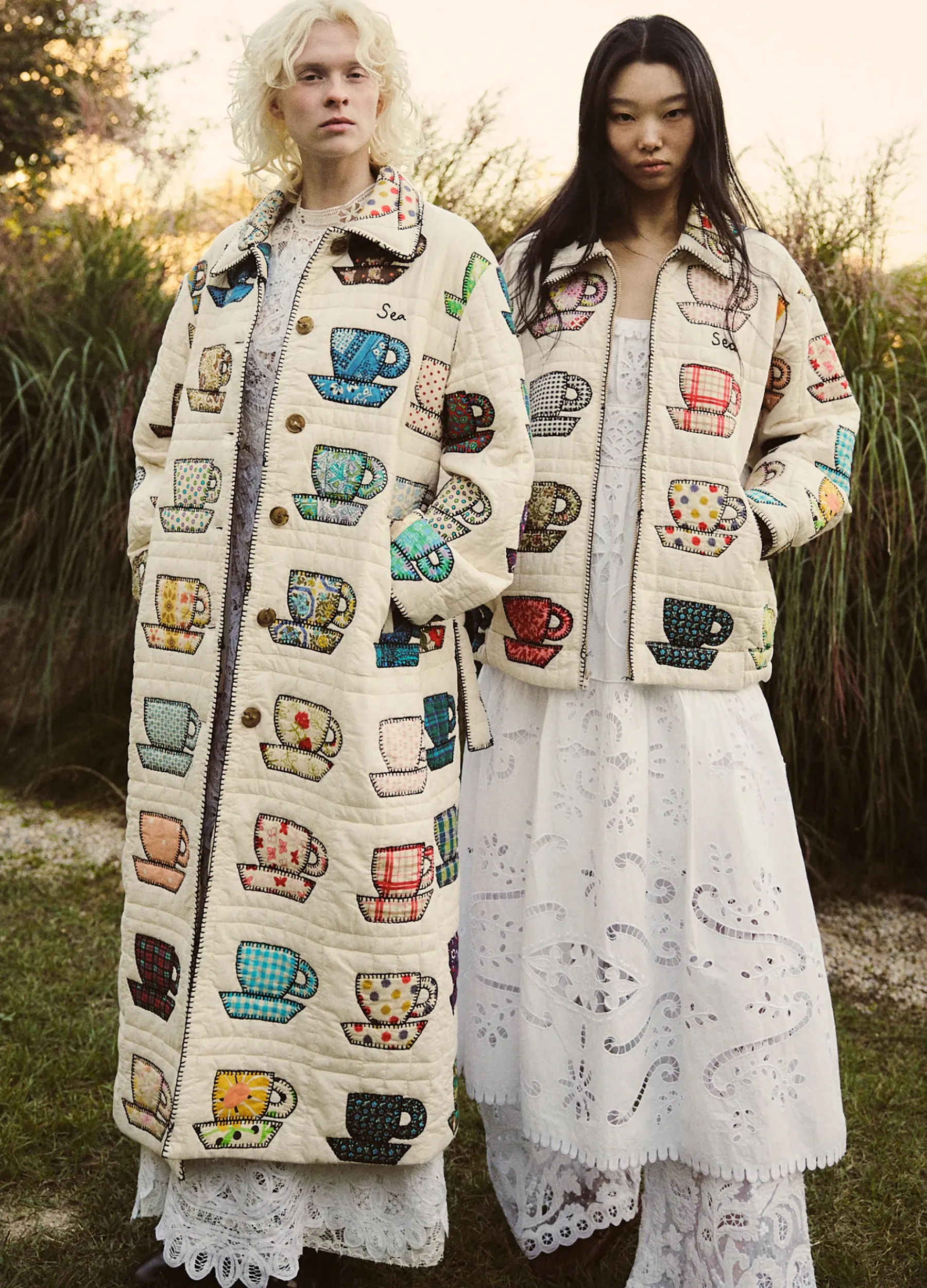 Sea New York Karmen Coat Multi Flash Sale