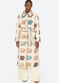 Sea New York Karmen Coat Multi Flash Sale