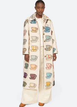 Sea New York Karmen Coat Multi Flash Sale