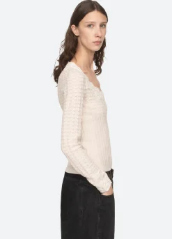 Sea New York Kyra Sweater Cream New
