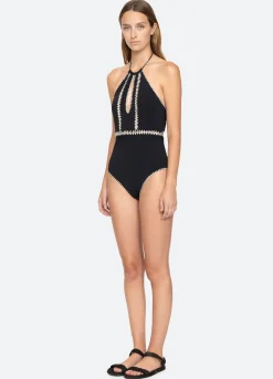 Sea New York Lemika One Piece Black Hot