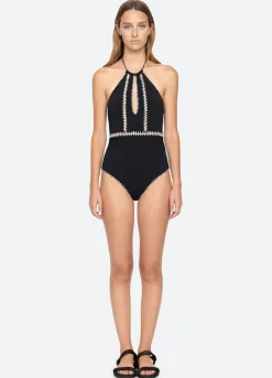 Sea New York Lemika One Piece Black Hot