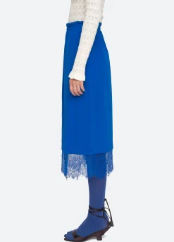 Sea New York Lorraine Skirt Cobalt Cheap