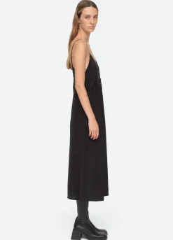 Sea New York Lorraine Slip Dress Black New