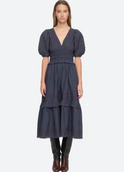 Sea New York Mable Midi Dress Fashion