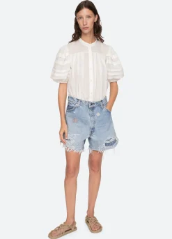 Sea New York Marion Shorts Blue Flash Sale