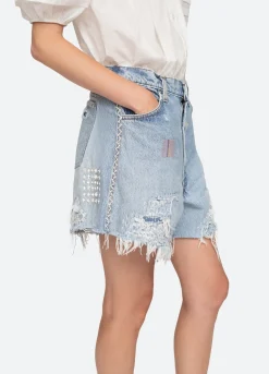 Sea New York Marion Shorts Blue Flash Sale