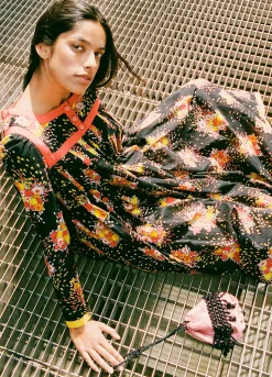 Sea New York Paloma Floral Dress Multi Flash Sale