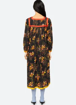 Sea New York Paloma Floral Dress Multi Flash Sale