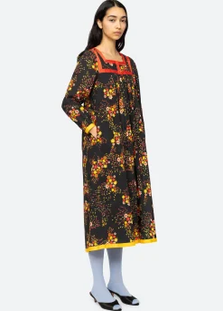 Sea New York Paloma Floral Dress Multi Flash Sale