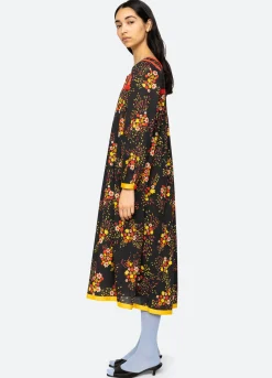 Sea New York Paloma Floral Dress Multi Flash Sale