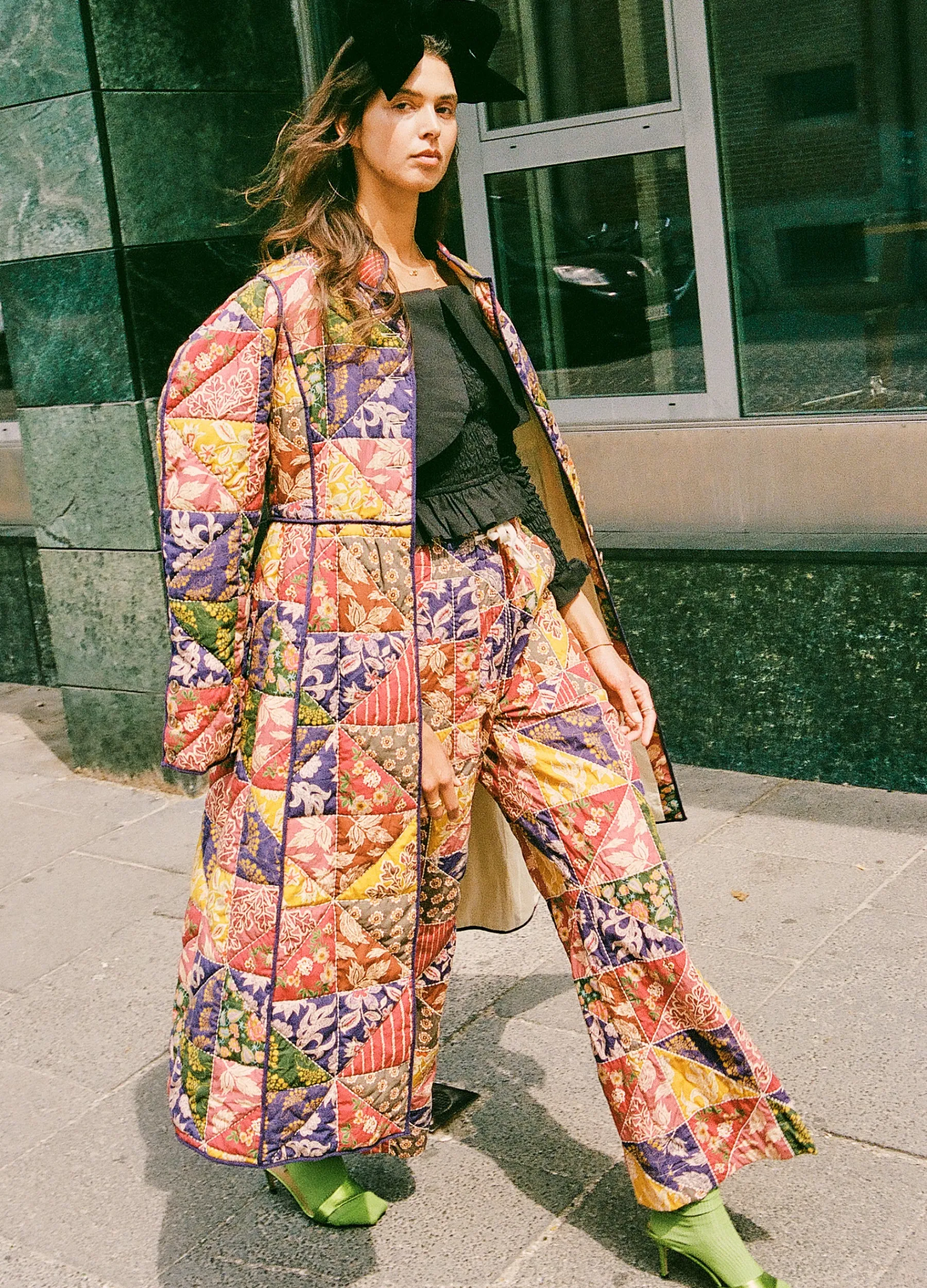 Sea New York Paloma Patchwork Pants Multi Clearance