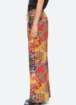 Sea New York Paloma Patchwork Pants Multi Clearance