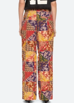 Sea New York Paloma Patchwork Pants Multi Clearance