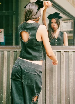 Sea New York Paloma Vest Black Cheap