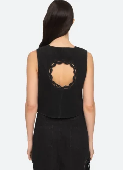 Sea New York Paloma Vest Black Cheap