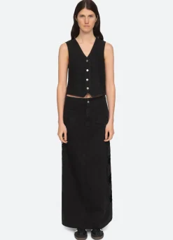 Sea New York Paloma Vest Black Cheap