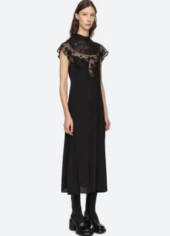 Sea New York Serita Dress Black Outlet