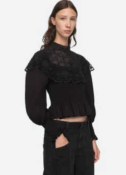Sea New York Serita L/S Top Black Cheap