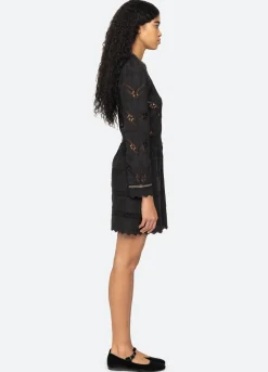 Sea New York Sharika L/S Dress Black Flash Sale