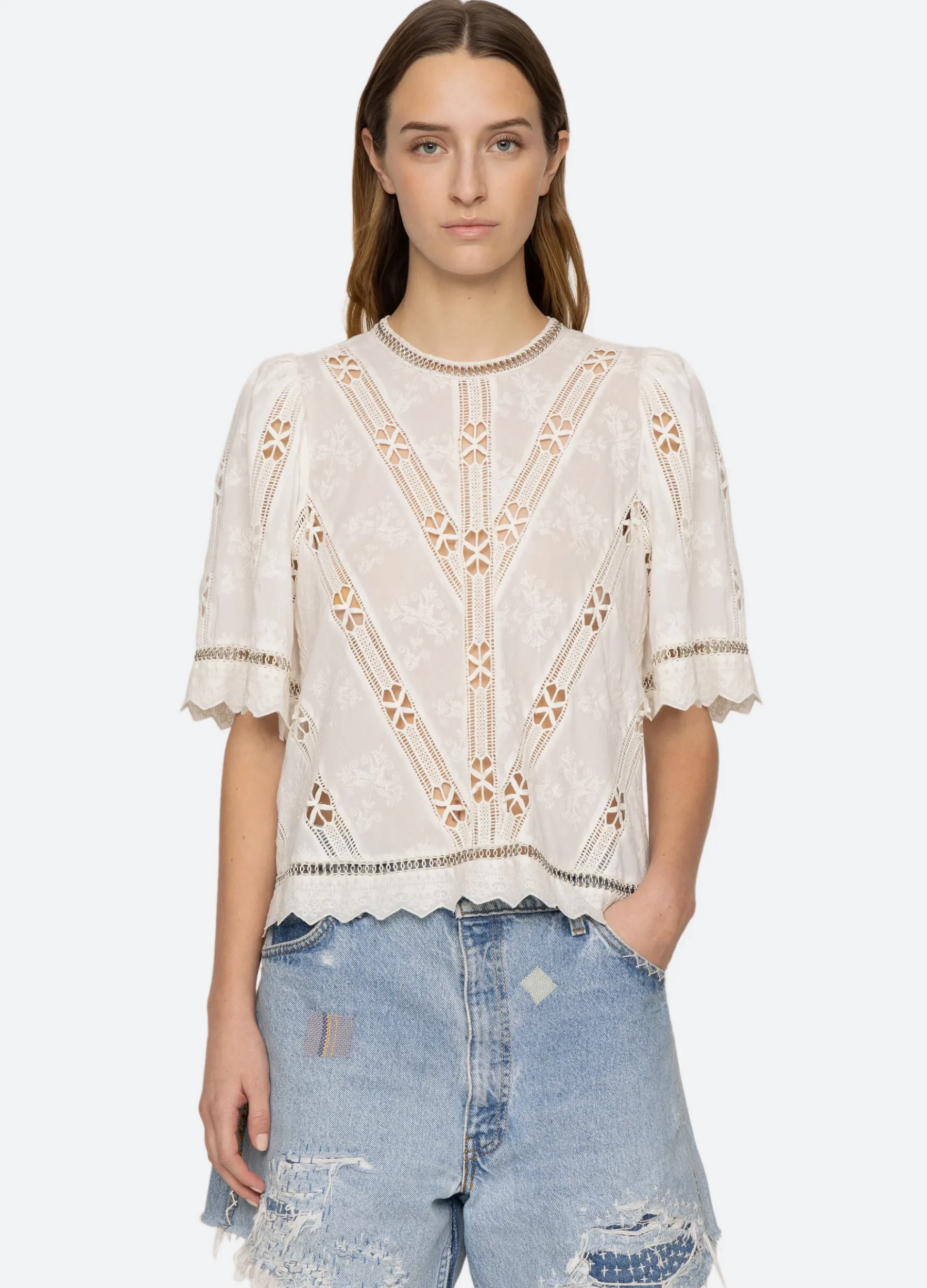 Sea New York Sharika Top Cream Best Sale