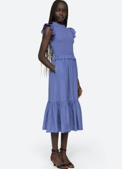 Sea New York Siya Dress Blue Discount