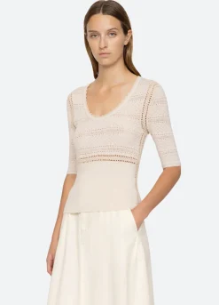 Sea New York Syble S/S Sweater Best