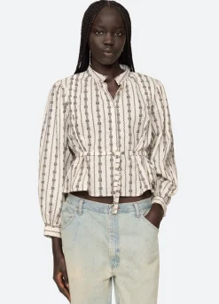 Sea New York Tala Top Cream Fashion