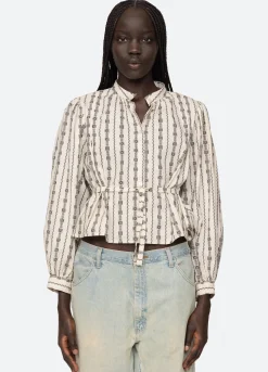 Sea New York Tala Top Cream Fashion