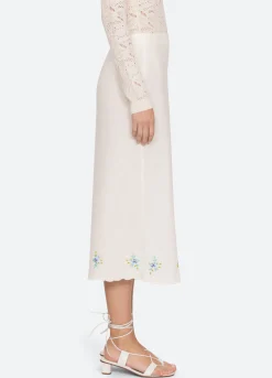 Sea New York Tania Skirt White Flash Sale