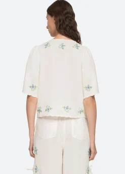 Sea New York Tania Top White Best Sale