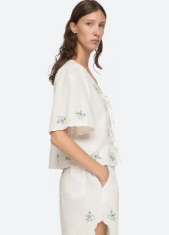 Sea New York Tania Top White Best Sale