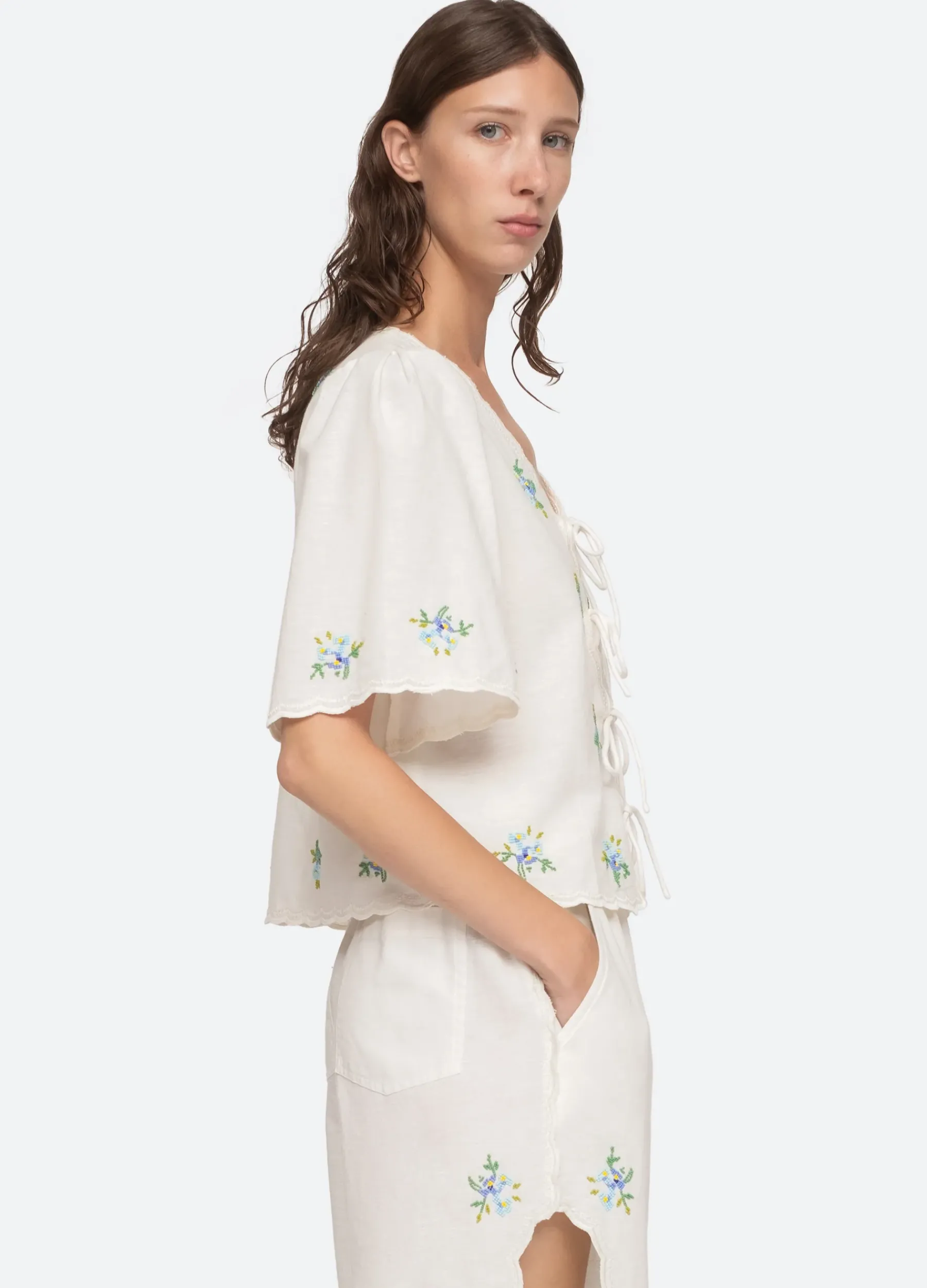 Sea New York Tania Top White Best Sale