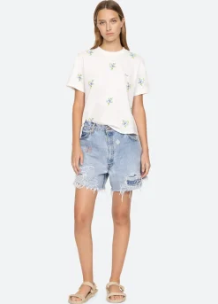 Sea New York Tania T-Shirt White Discount