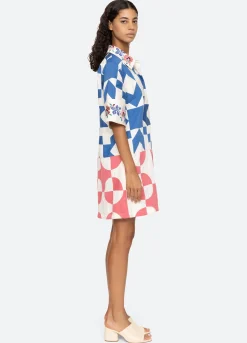 Sea New York Tanya S/S Dress Multi Best