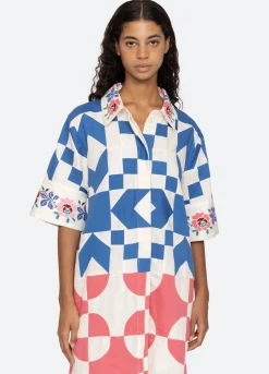 Sea New York Tanya S/S Dress Multi Best