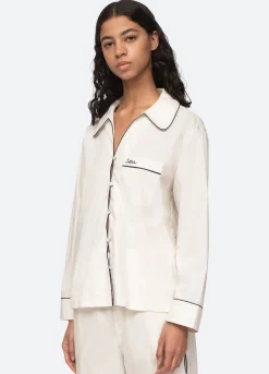 Sea New York Vesta PJ Set White Hot